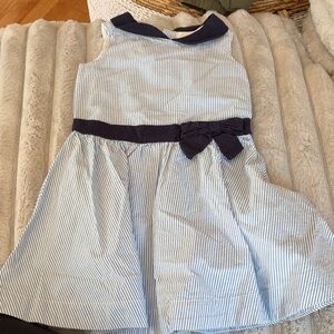 white christmas dresses Puff Sleeve Party Dress – Hope & Henry main image 0